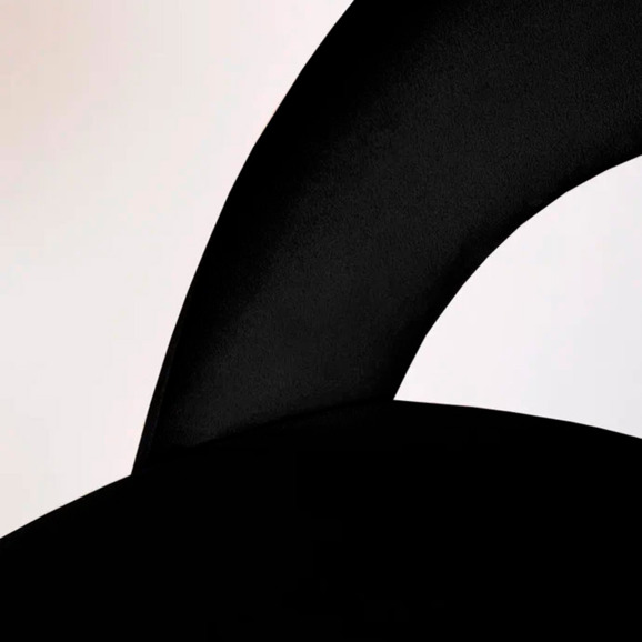 Стул Пиннате, барный, черный, велюр - фото 8