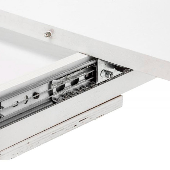 Стол Лосон 92(120)х92х78 белый Стол Лосон 92(120)х92х78 белый - фото 5