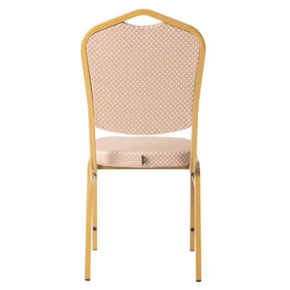 Стул Хит 20, жаккард Руми 812/4 бежево-коричневый, каркас золото Стул Хит 20, жаккард Руми 812/4 бежево-коричневый, каркас золото - фото 8