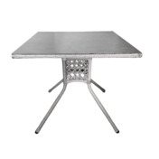 Фотография товара Стол обеденный Виноград, серый из искусственного ротанга от компании ChiedoCover.