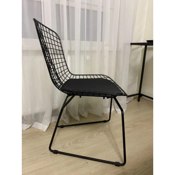 Стул обеденный Bertoia черный  - фото 6