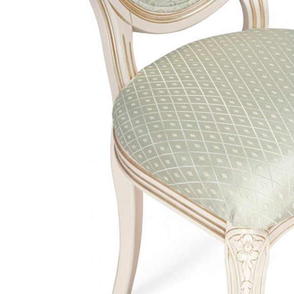 Деревянный стул Инои ткань soprano pearl / ромб / бежевое золото Деревянный стул Инои ткань soprano pearl / ромб / бежевое золото - фото 6