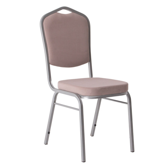 Стул Хит 20, велюр Velutto 66, каркас серебро - фото 1