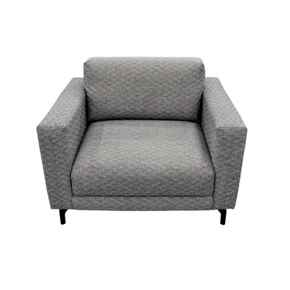 Кресло Марлоу, рогожка, голубое - фото 1