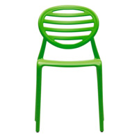 Настоящее фото товара Стул пластиковый Top Gio, зеленый, произведённого компанией ChiedoCover