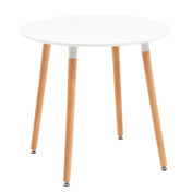 Фотография товара Стол Oslo Round WT New, белый от компании ChiedoCover.