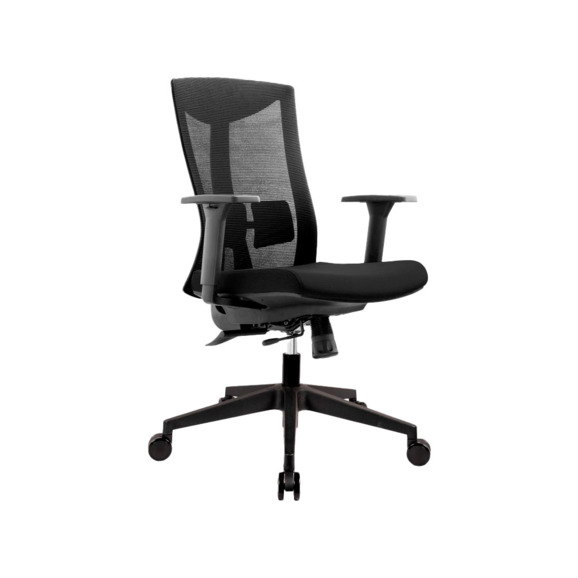Кресло College CLG-428 MBN-B Black - фото 1