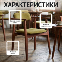 Фотография товара Полукресло Gavi, велюр от компании ChiedoCover.