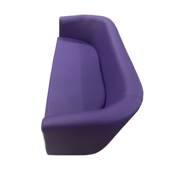 Диван Вейв двухместный, фиолетовый - фото 3
