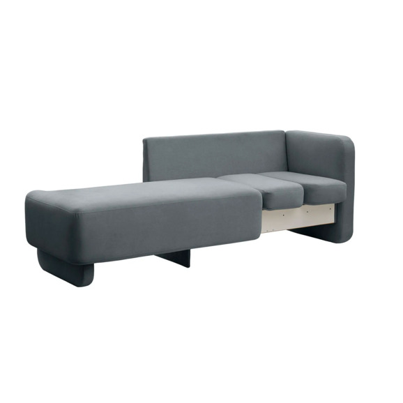 Кушетка-диван Хьюст-1, темно-серый - фото 4