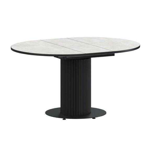 Стол раздвижной Амор 1000+300 лофт, черный муар Стол раздвижной Амор 1000+300 лофт, черный муар - фото 1