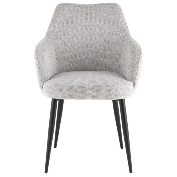 Стул обеденный Katys, светло-серый, рогожка - фото 2