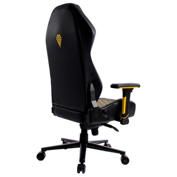 Кресло Cavalcade, черный, желтый - фото 4