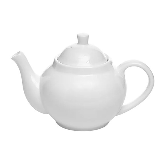 Чайник заварочный «Кунстверк», фарфор 0,95 л, белый - фото 2