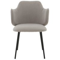 Фотография товара Стул Джиннет NEW, велюр, светло-серый от компании ChiedoCover.