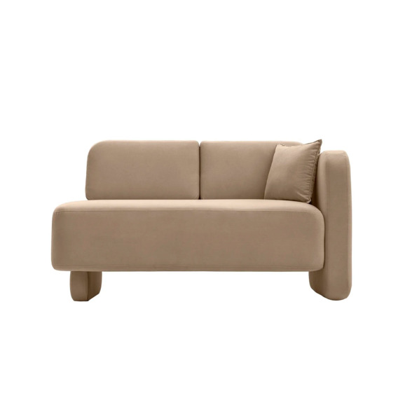 Кушетка-диван Хьюст-1, светло-коричневый - фото 2