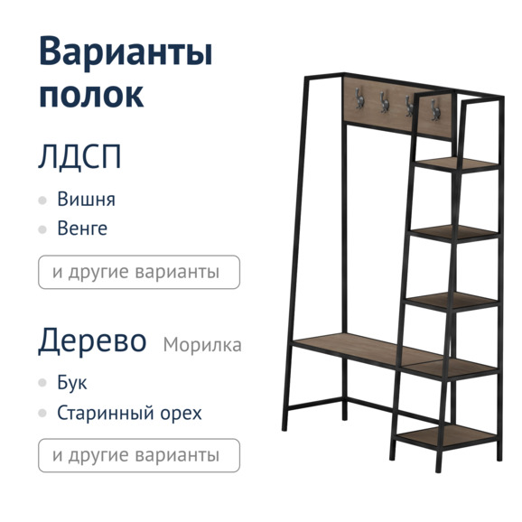 Прихожая лофт Нагпур - фото 2
