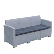 Фотография товара Трехместный диван Lina, светло-серый от компании ChiedoCover.