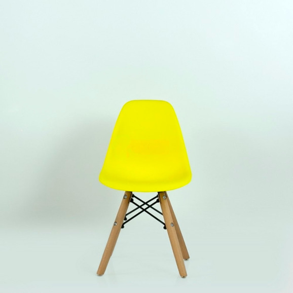 Стул детский N-1 Eames Style желтый - фото 2