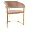 Стул кухонный Mammoth, бежевый, золотой