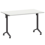 Фотография товара Стол мобильный складной белый, антрацит, 22 мм, 120*70 от компании ChiedoCover.