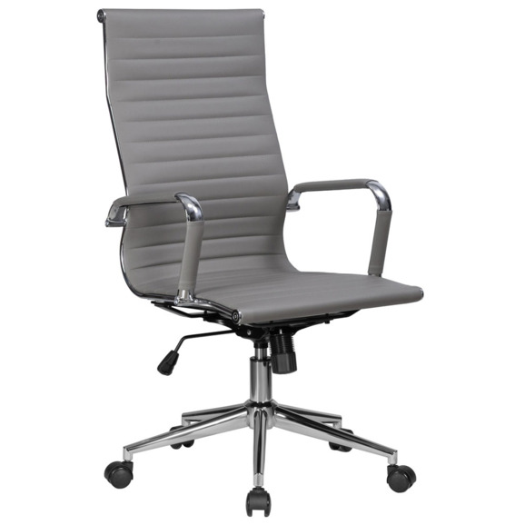 Офисное кресло для руководителей Clark Simple, серый - фото 1