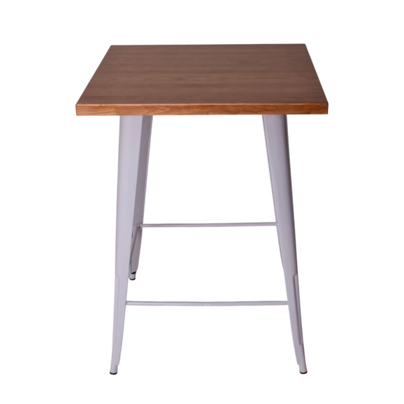 Стол Tolix барный, массив сосны - фото 2