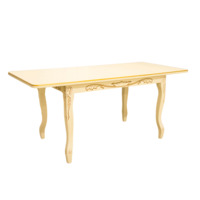 Фотография товара Стол раздвижной Клэнт, массив бука, бежевый от компании ChiedoCover.