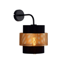 Настоящее фото товара Бра Вивьен Джела, чёрный, произведённого компанией ChiedoCover