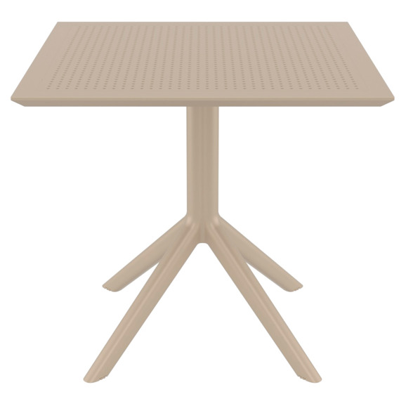 Стол пластиковый Sky Table бежевый - фото 2