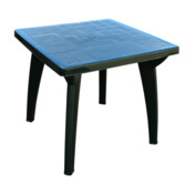 Фотография товара Стол пластиковый Monly, квадратный, зеленый от компании ChiedoCover.