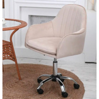 Фотография товара Кресло Сета, хром, бежевый, велюр от компании ChiedoCover.