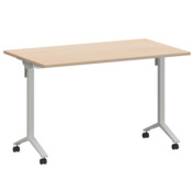 Фотография товара Стол мобильный складной бук, белый, 22 мм, 120*70 от компании ChiedoCover.