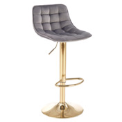 Фотография товара Стул барный Convergence, золотой, темно-серый от компании ChiedoCover.