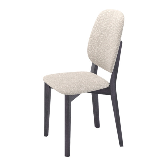 Стул K3, дуб антрацит, букле ЛАТТЕ с молнией - фото 2