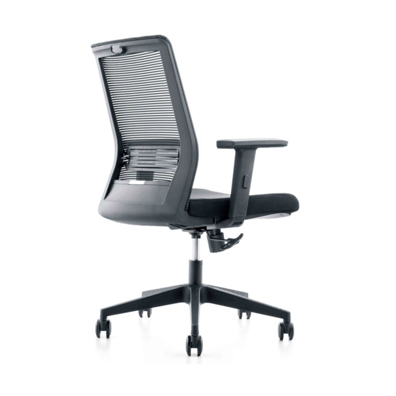 Кресло College CLG-433 MBN-B Black - фото 4