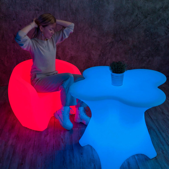 Светодиодный Led стол Chamomile RGB Accum - фото 4