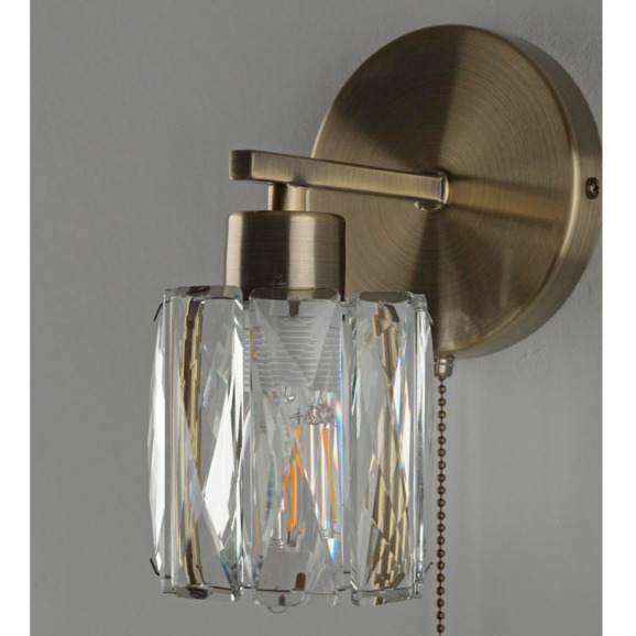 Светильник настенный Джейн Призмик, латунь - фото 7