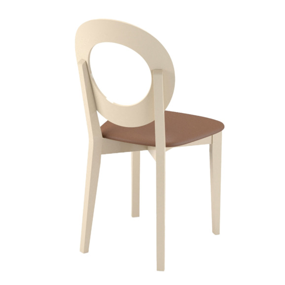 Стул Луна, капучино, коричневый Стул Луна, капучино, коричневый - фото 3