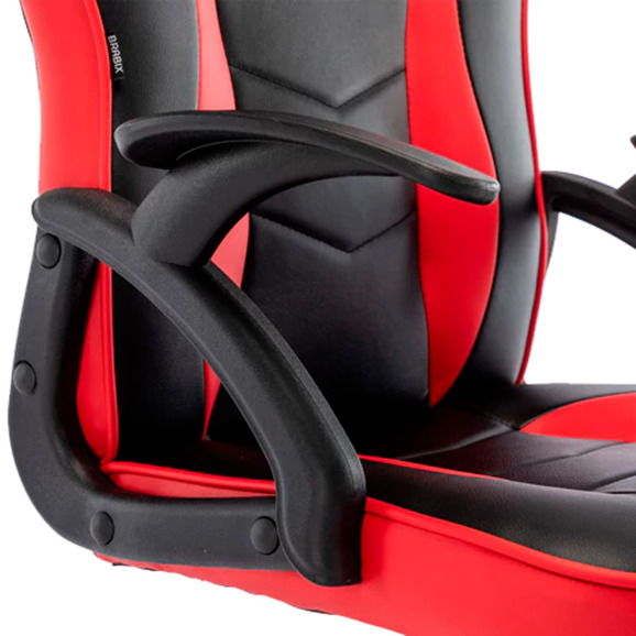 Кресло компьютерное Notion, черный, красный - фото 9