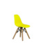 Настоящее фото товара Стул детский N-1 Eames Style желтый, произведённого компанией ChiedoCover