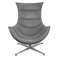 Фотография товара Кресло Lobster chair, серый, искусственная замша от компании ChiedoCover.