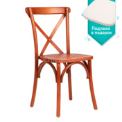 Фотография товара Стул Кроссбэк, корица от компании ChiedoCover.