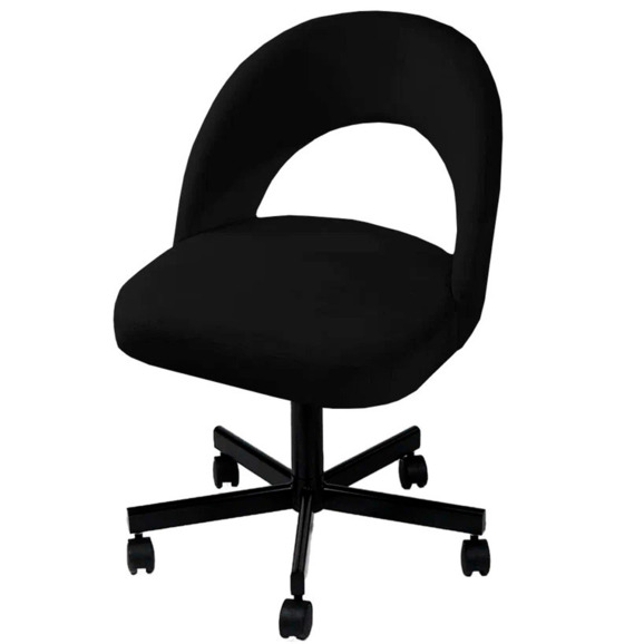 Стул Пиннате, пятилучие, черный - фото 2