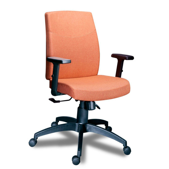 Кресло для офиса ПАУК, оранжевый - фото 1