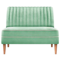 Фотография товара Диван Nootropic, оливковый от компании ChiedoCover.