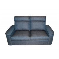 Фотография товара Диван Наполи двухместный раскладной, рогожка джаспер, голубой от компании ChiedoCover.