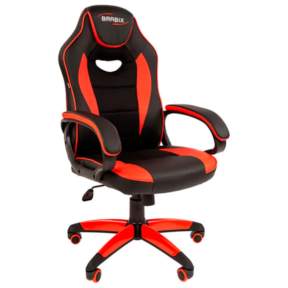 Кресло компьютерное Mergence, черный, красный Кресло компьютерное Mergence, черный, красный - фото 1