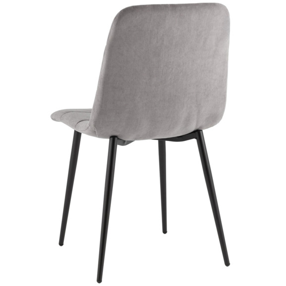 Стул Одди Original, велюр, серый Стул Одди Original, велюр, серый - фото 5