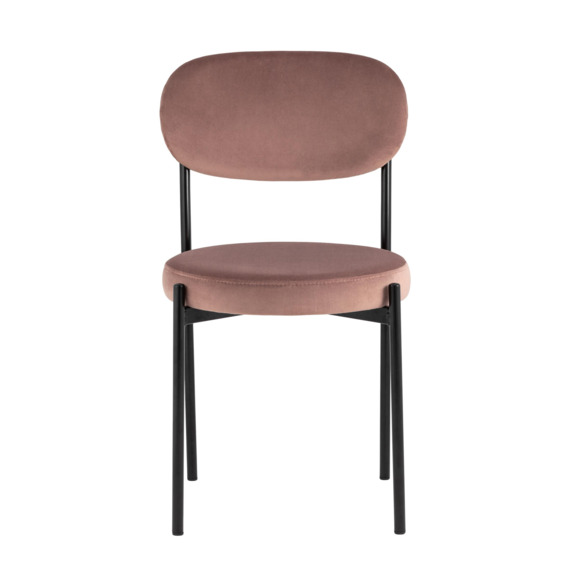 Стул Бриф велюр пыльно-розовый - фото 3